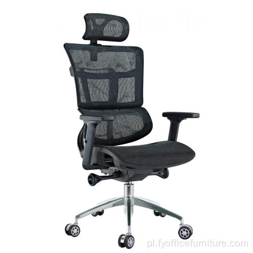 Sprzedaż hurtowa Ergonomiczne krzesło z siatki z wysokim oparciem krzesło biurowe wykonawcze